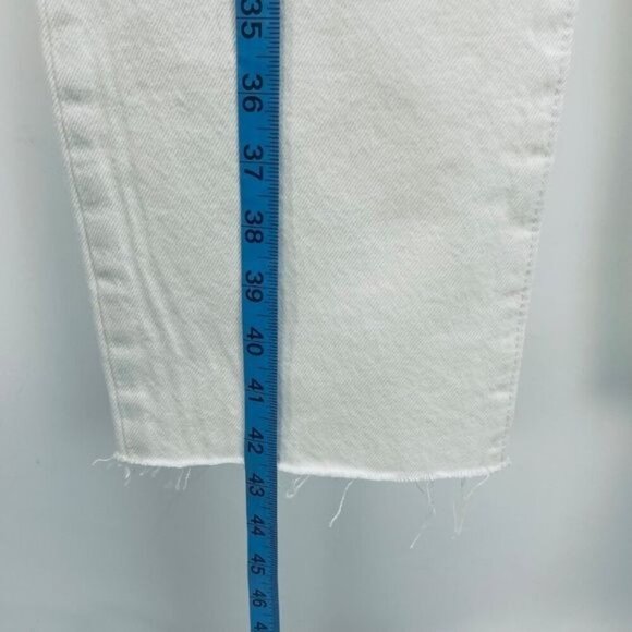 Levi’s 501 Jeans Size 30x32 Women’s High Rise Straight Leng White New - Picture 12 of 15